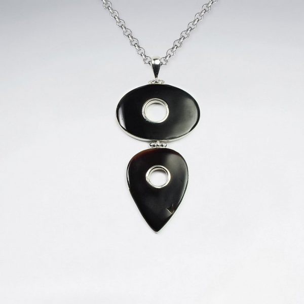 Pendentif Cascade Coquillage Géométrique