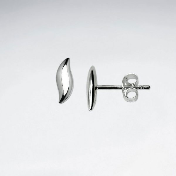 Puce Oreille en Argent Discret 1
