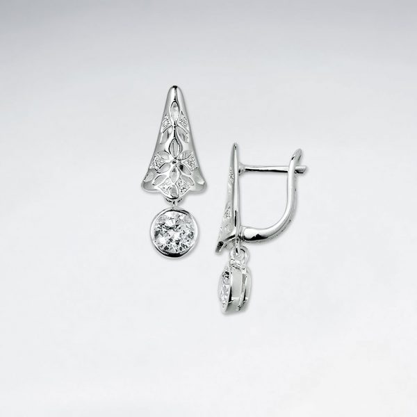 curvaceous elegance cubic zirconia sterling silver earrings p5903 16888 zoom