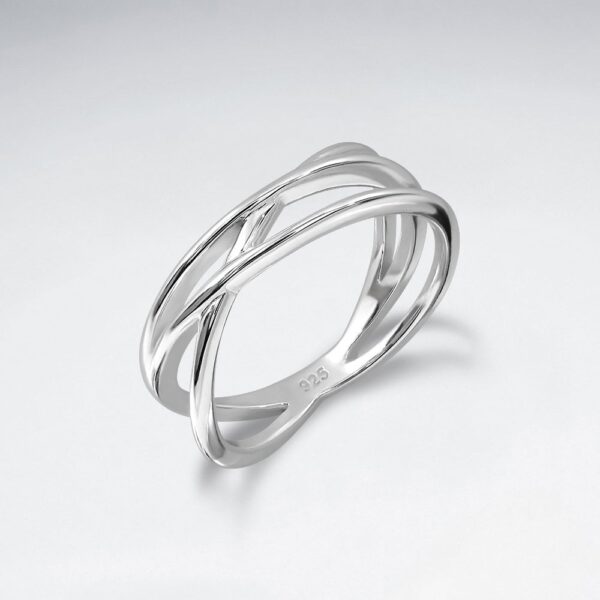 Bague Torsadée Argent Massif