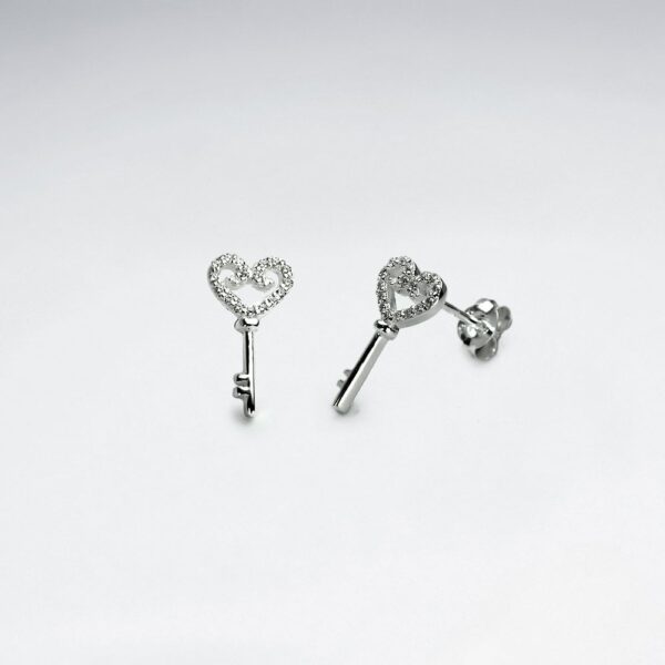 Boucles d'Oreilles Forme Clef