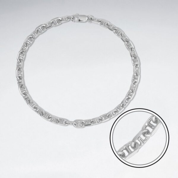 Bracelet Chaîne Marin Gourmette Argent