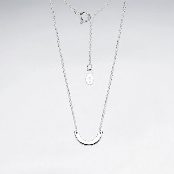 Collier Demi Cercle Apprêt Bijoux Argent