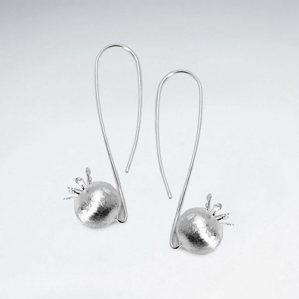 Boucles d'Oreilles Argent Opium