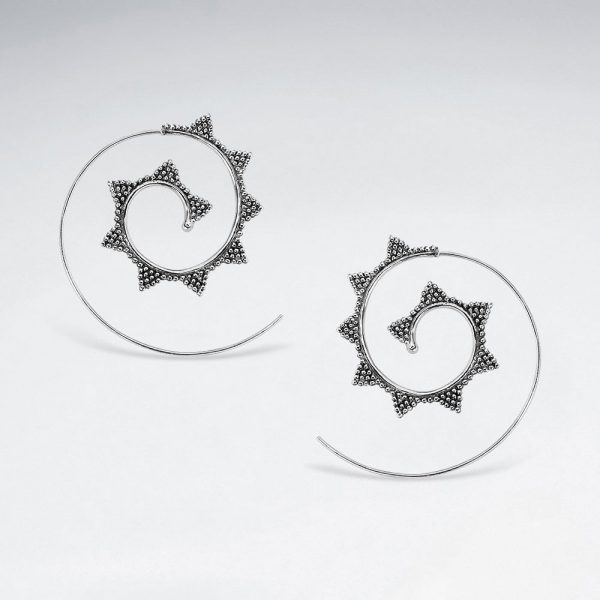 Boucles d'Oreilles Spiral