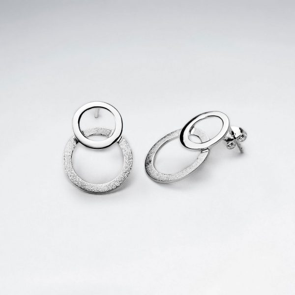 Boucles d'Oreilles Cercle Minimaliste