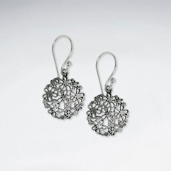 Boucles d'Oreilles Fleurs